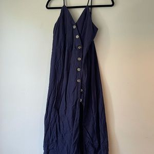 Navy sun dress
